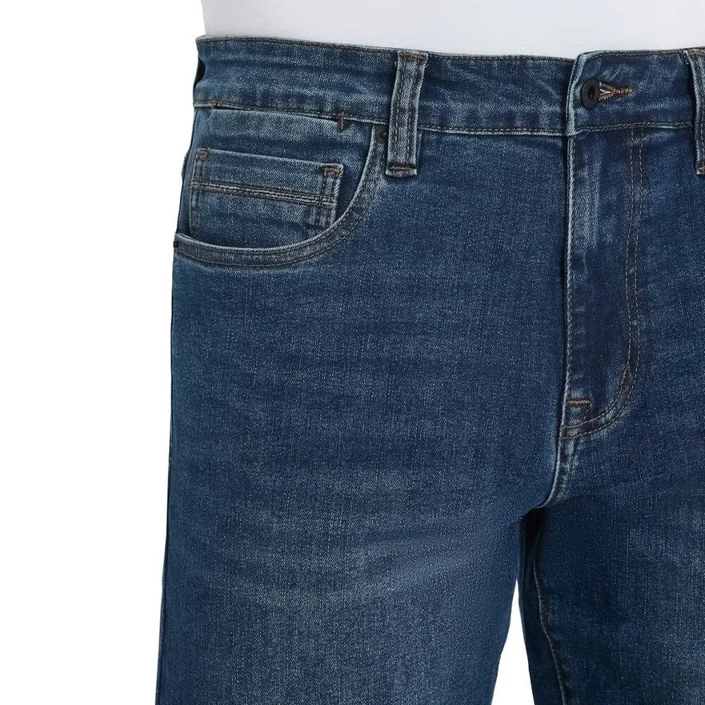 Kenneth Cole Men’s Jean  Straight Fit‎ Stretch Fabric